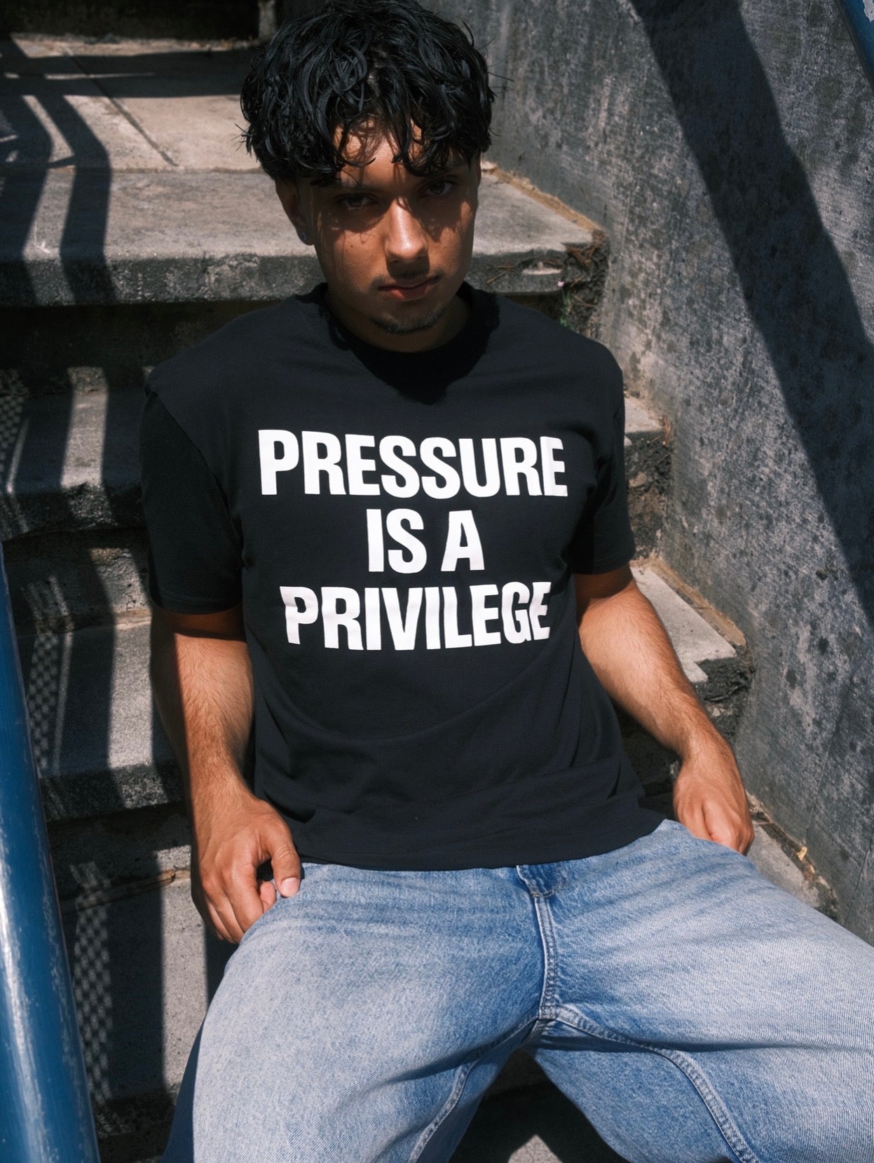 PRESSURE IS A PRIVILEGE T-SHIRT