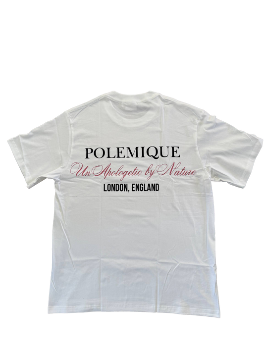 Polemique Oversized T-Shirt – White
